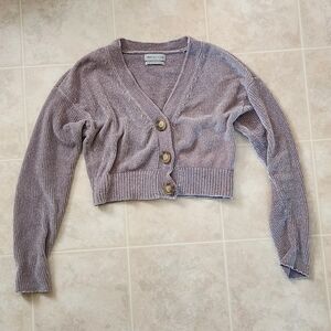 Urban Outfitters Cardigan Sweater Crop Top